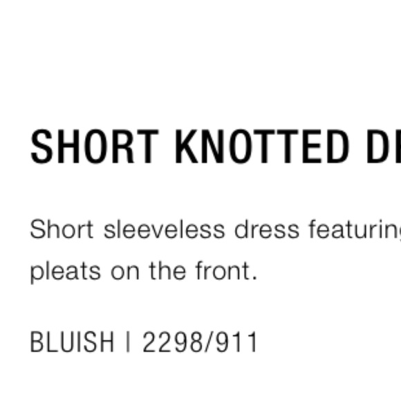 Zara Bluish Dress - Picture 4 of 4